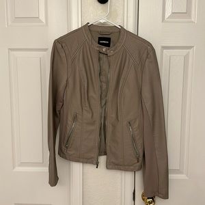 Express Vegan Leather Jacket